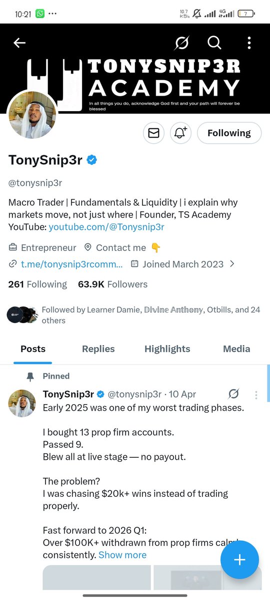 monaarchx's tweet photo. @tonysnip3r @fundingpips Congratulations 🎉 
I hope I am part of the lucky ones 
@tradewithaghost @Thr33fty5 https://t.co/J0KKR1Rf0N