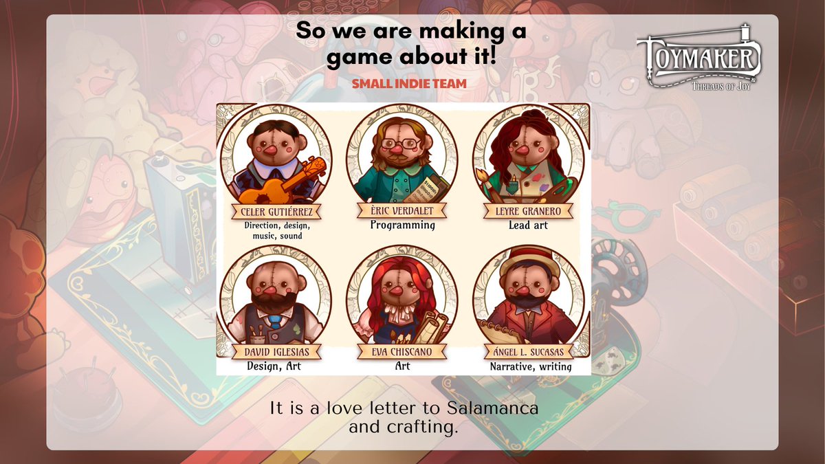 Toymaker: Threads of Joy 🧵 LIVE on Kickstarter! tweet media
