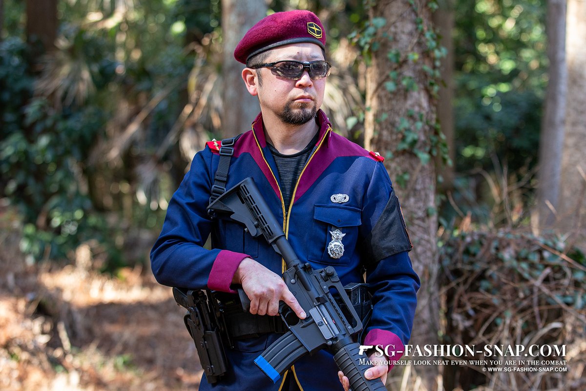 SGFASHIONSNAP's tweet photo. Camp DEVGRUで開催された「無限異世界祭」より、Capten Dyerid（ヂェリド空軍大尉）さんをPick Up！

『機動戦士Ζガンダム』のティターンズ士官をモチーフとしたスタイリングをチェック！

詳細ギャラリー ⇒ https://t.co/jzROyPCS4N

#サバゲー #無限異世界祭 #Zガンダム #ティターンズ https://t.co/dPPajXEod8