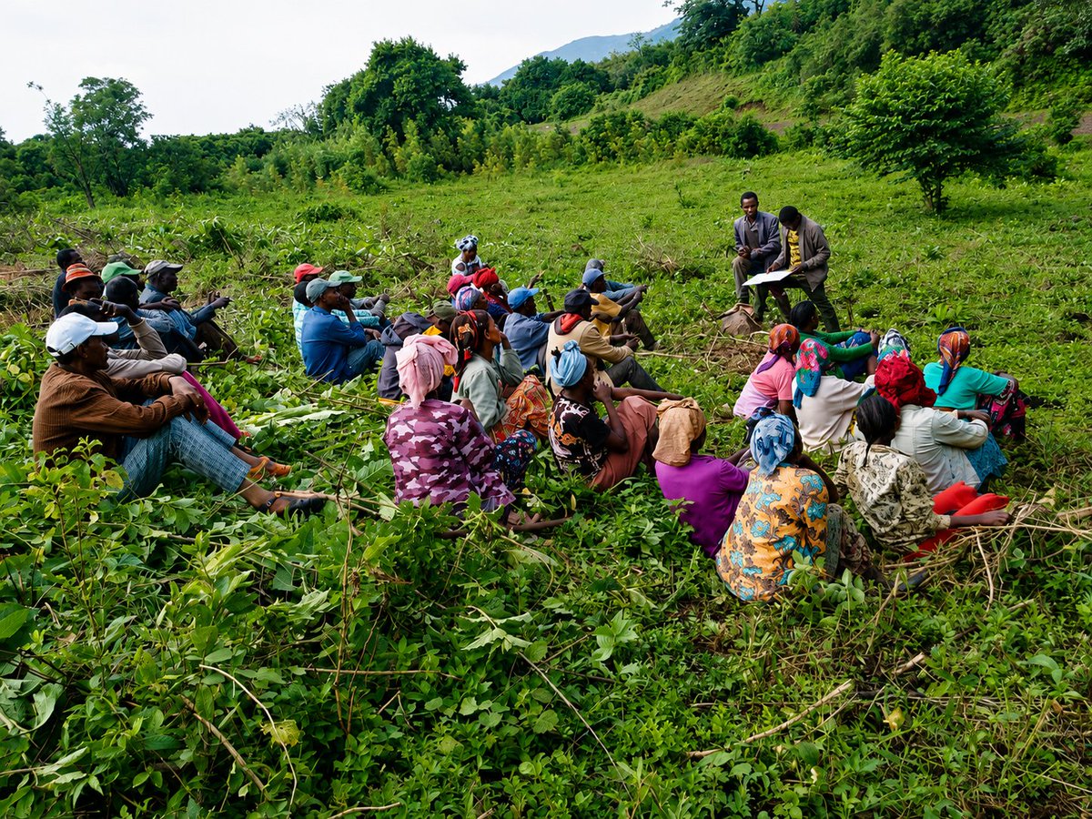ECFF_09's tweet photo. Green Legacy in action!

In Konta Zone, Ameya Woreda (SWEPR), communities are voluntarily preparing planting sites for the 2026 season. After continuous engagement from our #CSMFL team, local ownership is driving real restoration.

Restored by us, for us. 

#ClimateAction #ECFF https://t.co/fJZ7oQex5I