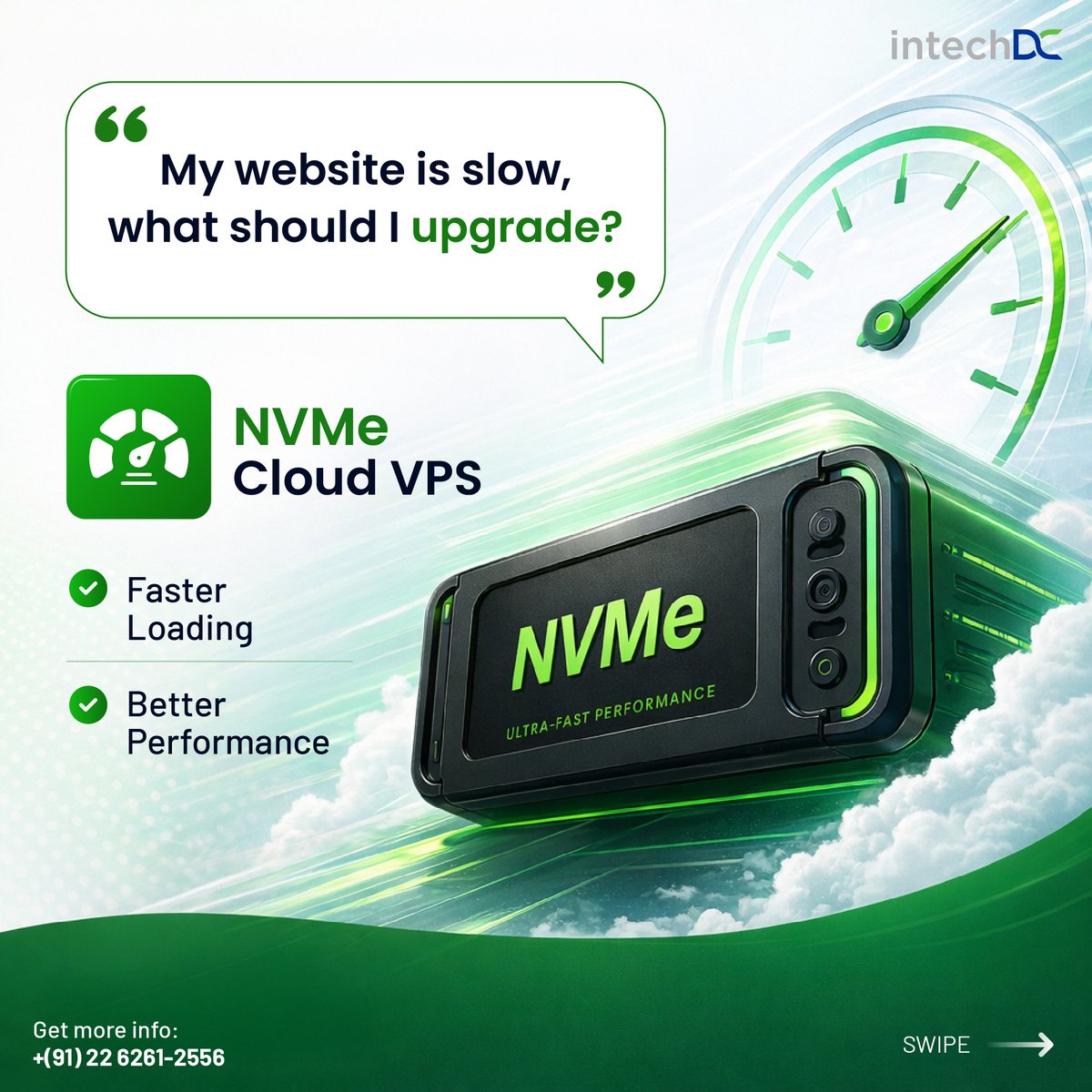 DcIntech's tweet photo. Not every VPS is the same. 🤔
✔ Need a website? → Linux VPS
✔ Need RDP/software? → Windows VPS
✔ Need speed? → NVMe VPS
✔ Need support? → Managed VPS
Choose hosting that fits your goal 
https://t.co/VGvQAbRJwh #CloudVPS #Hosting #WebHosting #NVMe #LinuxVPS #WindowsVPS https://t.co/5AeqHN3j1Z