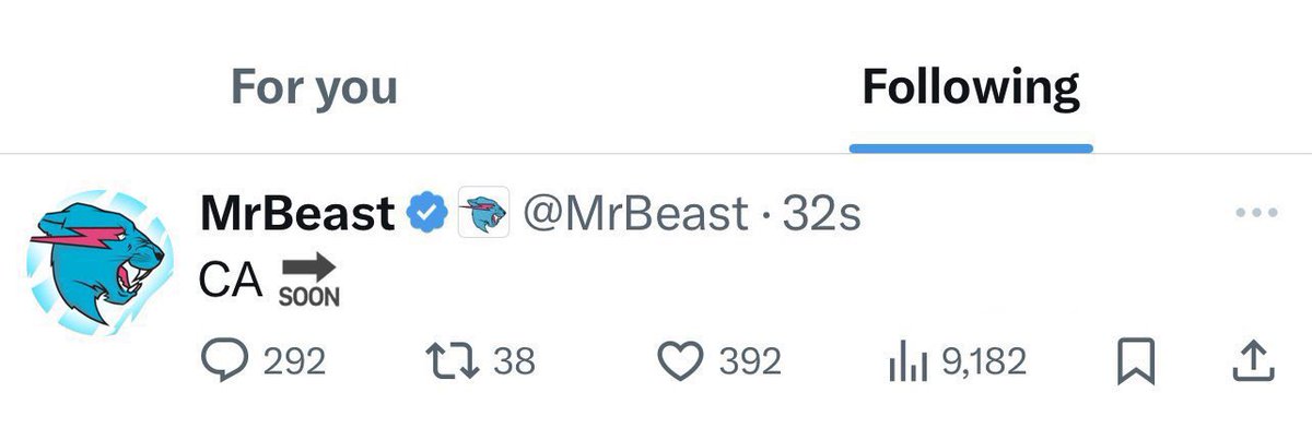 Mistavincii_'s tweet photo. 🚨 BREAKING 🚨

Mr Beast’s Presale ends in just 24H & team has officially announced the $BEAST Coin!

🔗 Official Presale: https://t.co/fo2zjUijVs
Telegram: https://t.co/H60IUo7hOf

98% of the coins are sold out, I’m all in 

The post was deleted right after – but one thing’s certain: the coin is dropping tommorow. 🚀