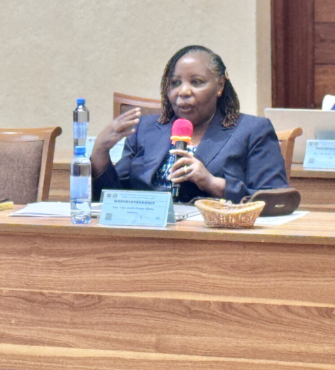 KJA_Kenya's tweet photo. Hon. Lady Justice Esther Maina led an insightful session during the induction of newly appointed High Court Judges, unpacking the mandate and evolving jurisprudence of the Anti-Corruption and Economic Crimes Division (ACEC).

The session highlighted asset recovery, preservation, and forfeiture of proceeds of crime, inter-agency collaboration, and the critical role of the Judiciary in strengthening accountability, integrity, and access to justice in corruption-related disputes.

@Kenyajudiciary @jsckenya @NCAJ_KE @lawsocietykenya @KMJA_KENYA