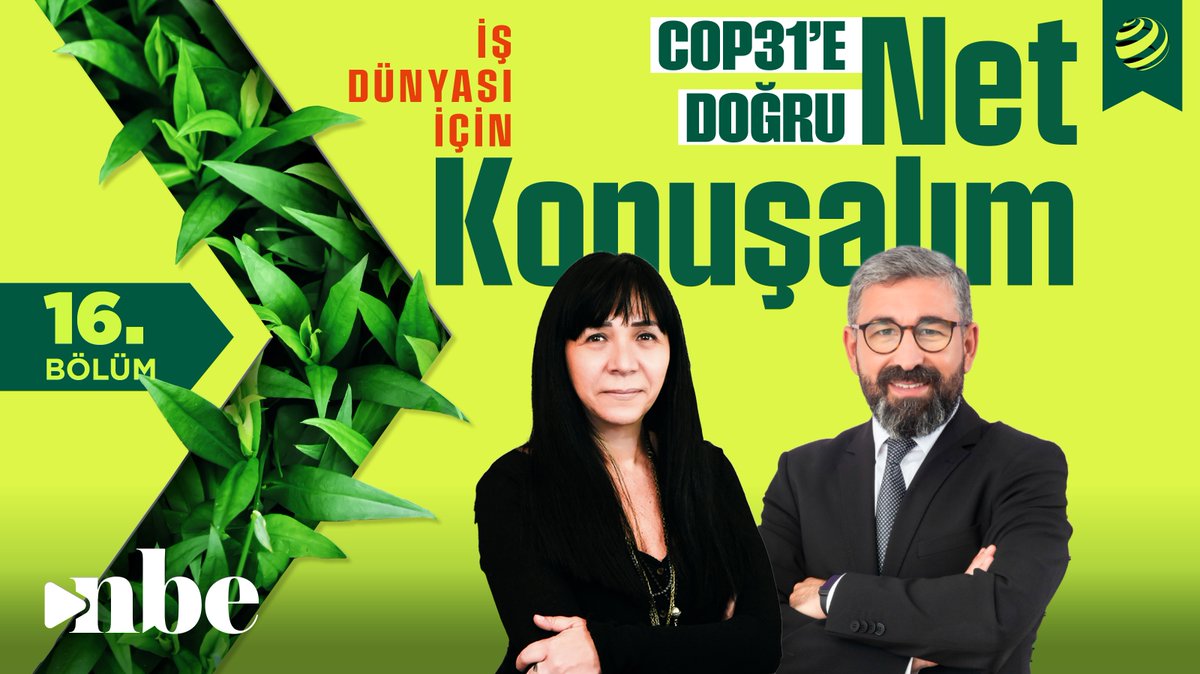 NBE_TV's tweet photo. ⁉️“Bugün Yapmazsanız Yarın Çok Daha Pahalı Olacak!”

💬Sürdürülebilirlik yazarı @didemeryar soruyor, @turkonfed Yeşil Dönüşüm Komisyonu Başkanı ve Escon CEO’su Onur Ünlü (@DwDPasha) değerlendiriyor

#YeşilDönüşüm #Sürdürülebilirlik #SürdürülebilirFinans