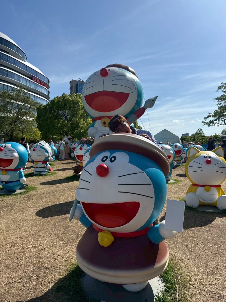 okadarei1122's tweet photo. ドラえもん可愛すぎて持って帰りたかった。 https://t.co/VWPaOCEjzz