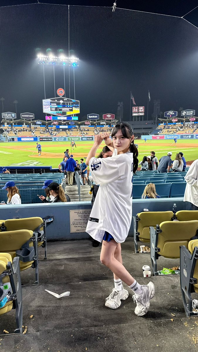 人生初ドジャーススタジアム🏟 大谷選手のタイムリーとフリーマン選手