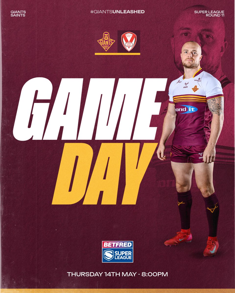 Giantsrl's tweet photo. Gameday vs the Saints ✊

#GiantsUnleashed https://t.co/YIA6TQK2aT