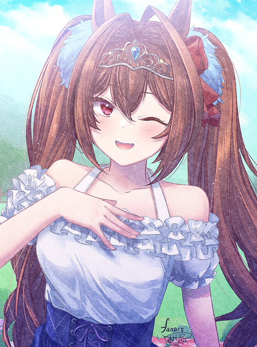ダイワスカーレット(ウマ娘) 「ダイワスカーレット #ウマ娘 #Umamusume」|壱十九 / illustratorのイラスト