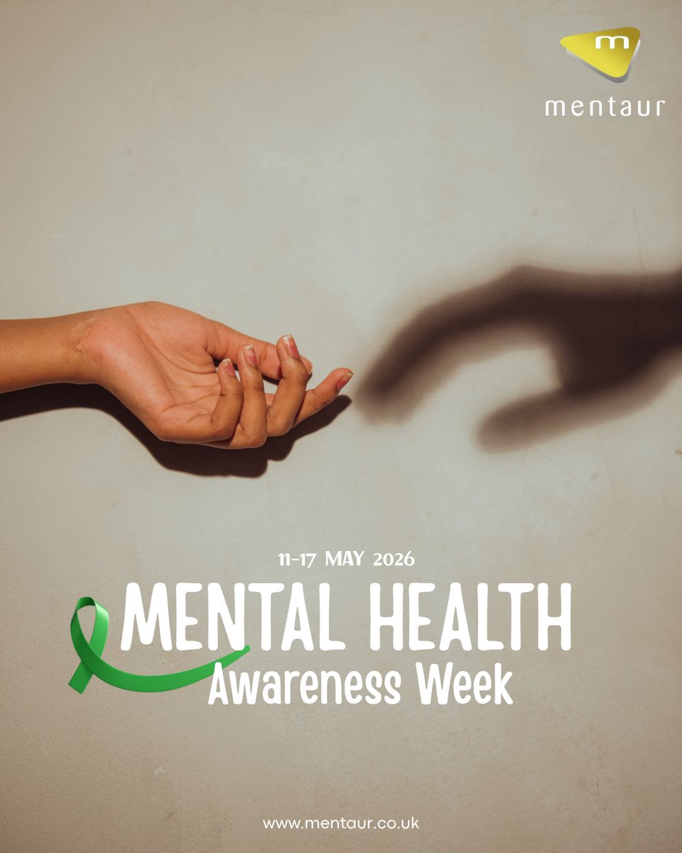 Mentaur's tweet photo. Mental health is part of every human story.
This week, we stand together to remind people that support, compassion, and understanding can change lives.
At Mentaur, we believe every person deserves to feel heard, valued, and supported.
Because no one should face their struggles alone. 💙
To learn more about us: https://t.co/3Bjz1fgGpL
#MentalHealthAwarenessWeek #EveryMindMatters #Mentaur #MentalHealthSupport #CareWithCompassion