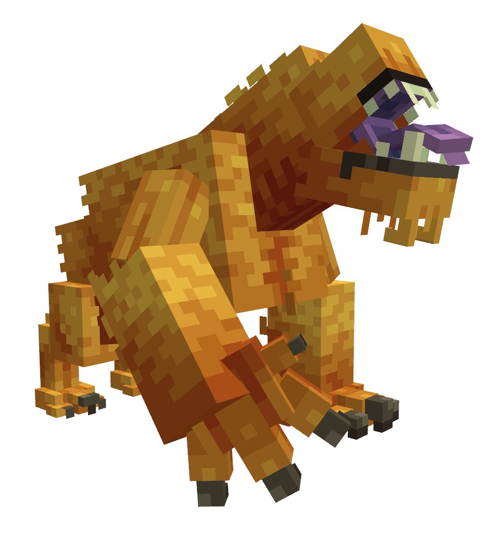 Vakfich's tweet photo. Wildmutt

#minecraft #minecraft_model #blockbench #ben_10 https://t.co/coNlyOlaoz