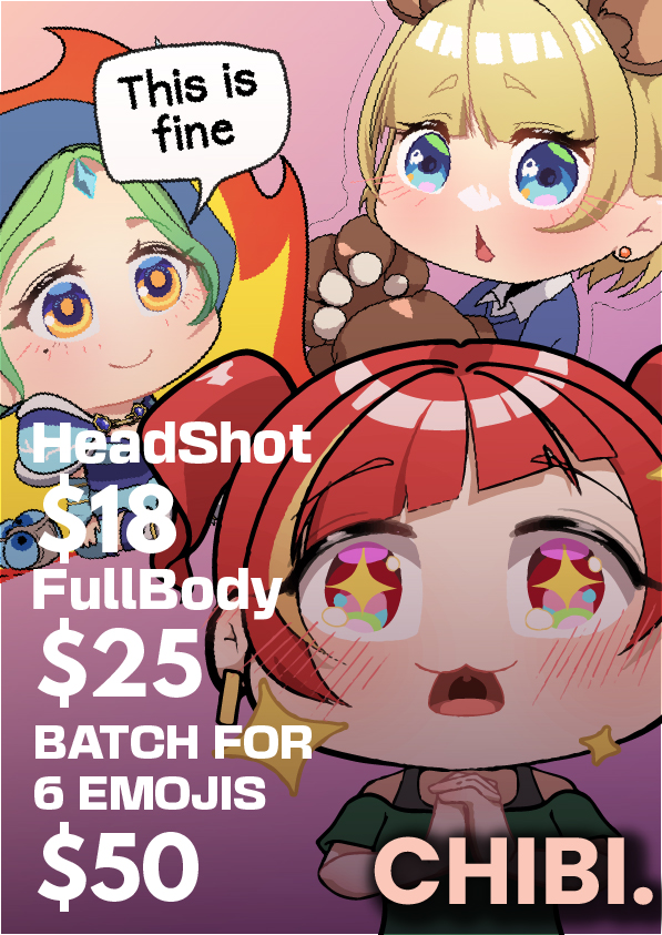 ramus5s's tweet photo. [Re-x are Appreciated!] This month is on discount 35% Commissions are always open!  I draw mostly fanart character/OC adding dakimakura and animated sketch to the menu!  for more sample and works you can visit https://t.co/HEw9e8HUZh #commissionsoopen #VGenOpen https://t.co/xajnq5pl7W