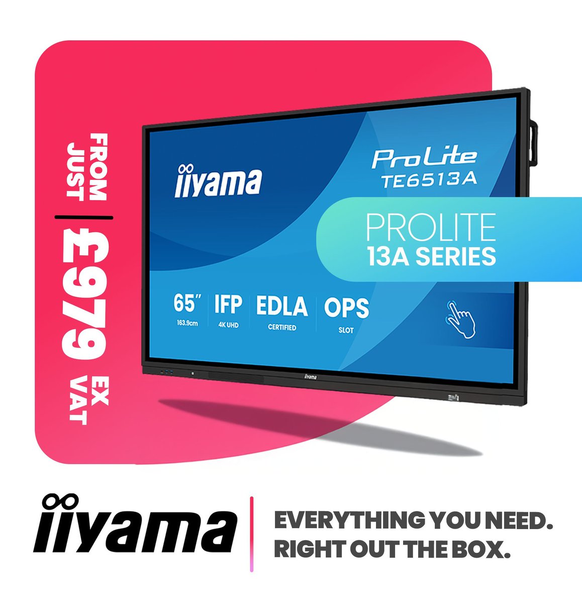 cbccomputers's tweet photo. Take the hassle out of upgrading your tech with IIYAMA's Prolite 13A Series. Beyond just an interactive panel, the 13A is a full teaching hub with everything you need right out of the box.
Learn more here - https://t.co/Okx6Hj0Ume
#iiyama #ProLite #InteractivePanel #EdTech # https://t.co/GQHUBZ5Dyu