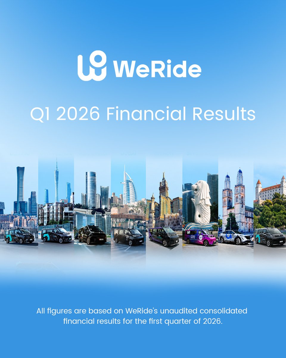 WeRide.ai tweet media
