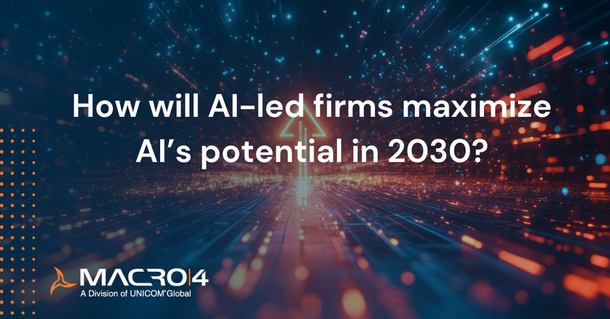 Macro_4's tweet photo. It's already difficult keeping up with the pace of change in artificial intelligence. In this blog, learn what successful companies need to do to make the most of AI in a few years' time. https://t.co/ZfmjSFveh6 https://t.co/EQHGm9sblJ