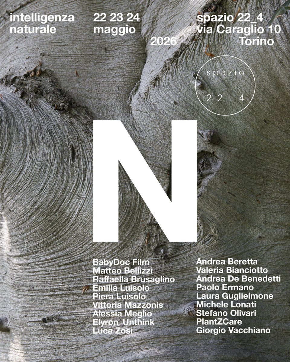 andreferto's tweet photo. #spazio_22_4 
dal 22 al 24 maggio dedica tre giorni alla #biodiversita
arte e scienza in dialogo aperto per disseminare conoscenza e favorire consapevolezza.
Via aspettiamo https://t.co/vohzqTN7w5