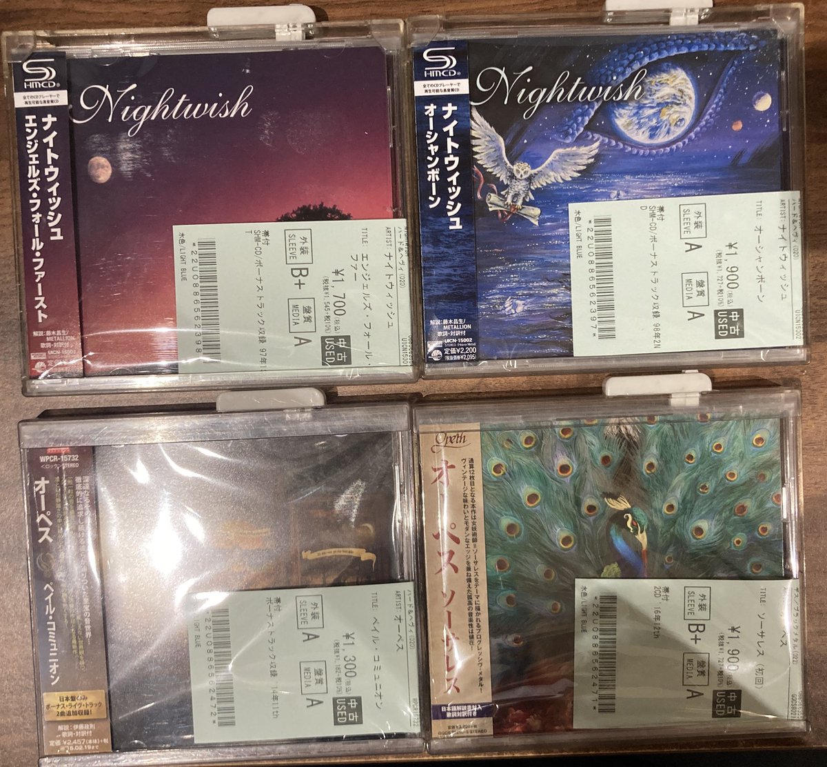 5/13(水)【中古新入荷情報】ハードロック＆ヘヴィメタル/スラッシュ