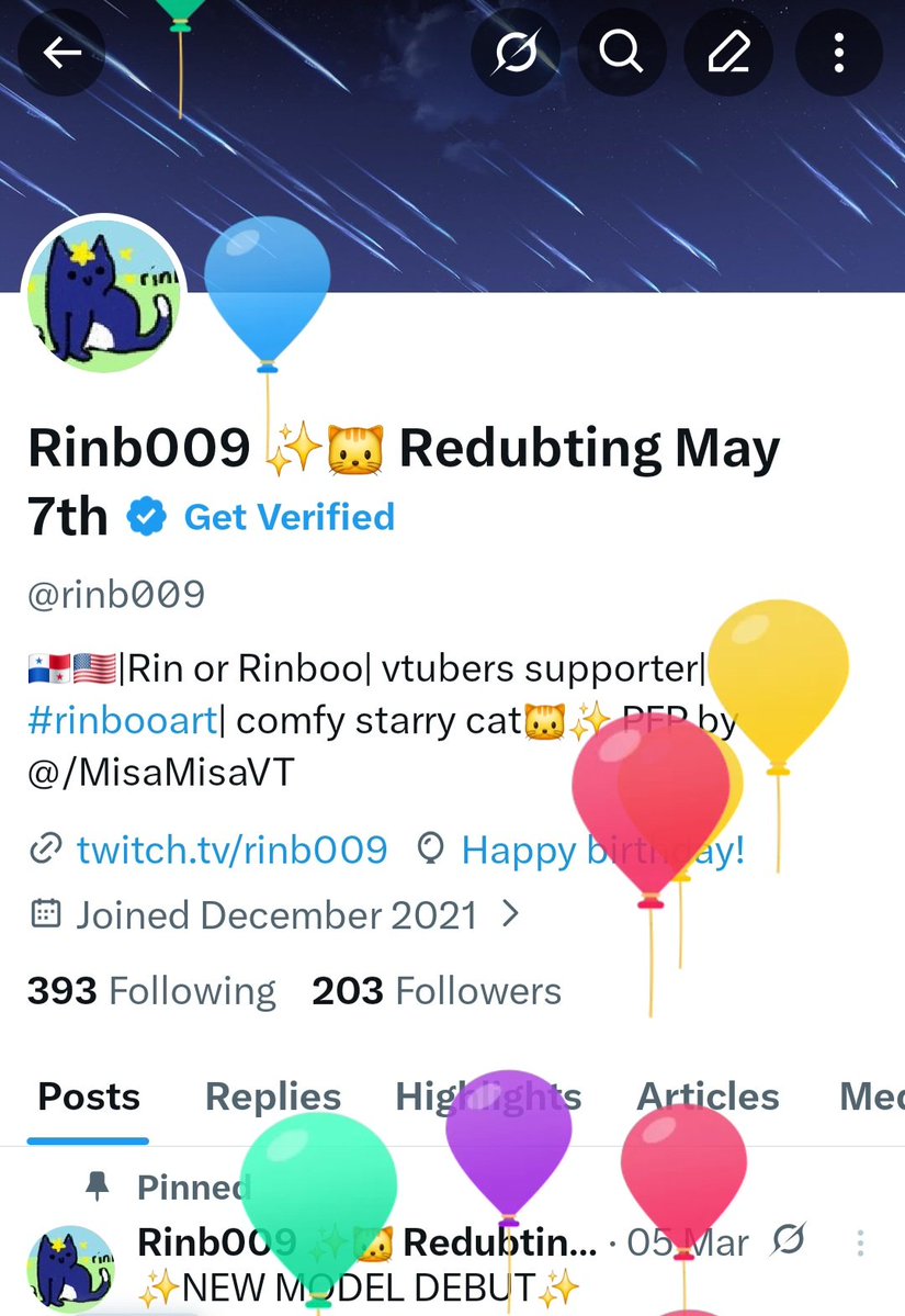 Rinb009 ✨️🐱 Redubting May 7th tweet media