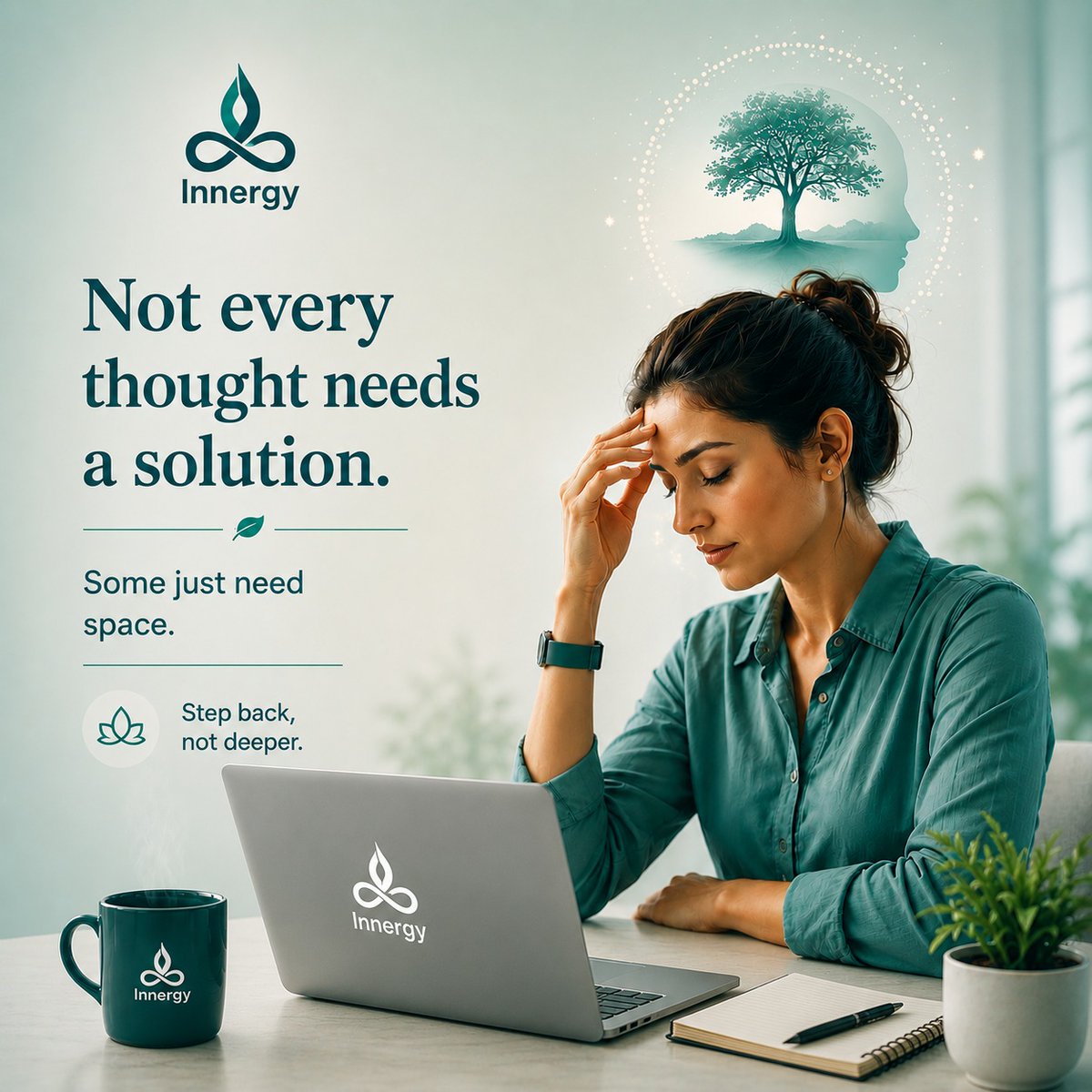 innergyapp's tweet photo. Sometimes, the most productive thing you can do is pause.

A moment of stillness can bring back the clarity you’ve been searching for. 💚

#Innergy #MentalWellbeing #PauseAndBreathe #InnerPeace #SelfCare #WellbeingJourney #InnerBalance #InnergyApp https://t.co/sK9FhirWNk