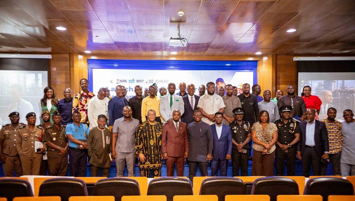 CBODGhana's tweet photo. We joined stakeholders at the official launch of the pilot phase of Ghana’s 24-Hour Economy Programme in the petroleum downstream sector.
We look forward to an enabling business environment that supports smooth implementation across the industry.
#CBOD #24HourEconomy #Ghana https://t.co/Of8z2ahOgj