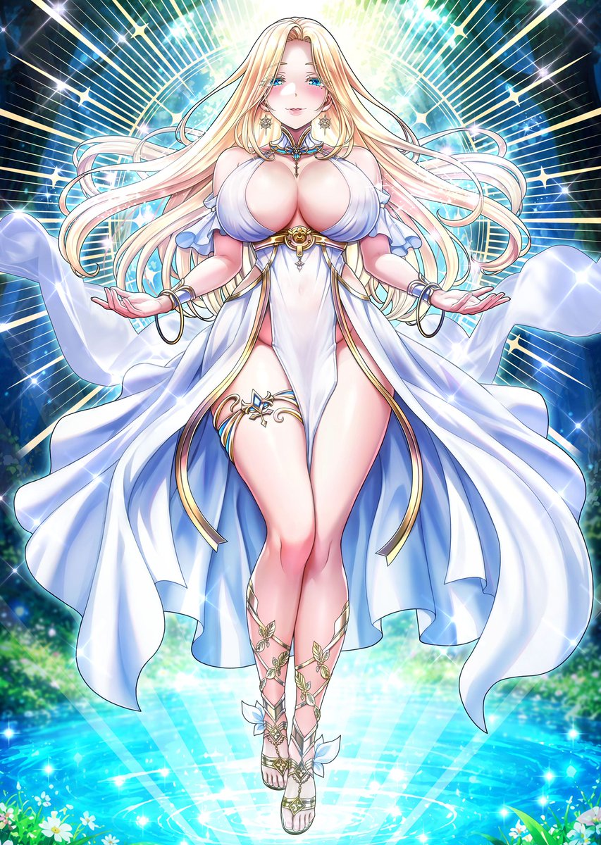 ニコニコ静画用に編集した健全版女神様 