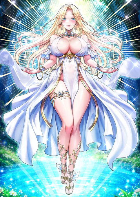 ニコニコ静画用に編集した健全版女神様