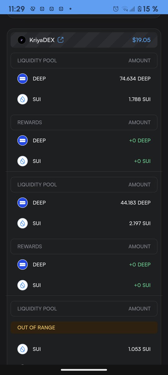 _AC2N_'s tweet photo. Is there a way to withdraw my LP from @KriyaDEX because their website doesn't show them.. 🤦 
Let's see if the SUI network still looks after its users... 🤞
Help me @SuiNetwork @SuiNetwork_FR https://t.co/xUHKdi63sY