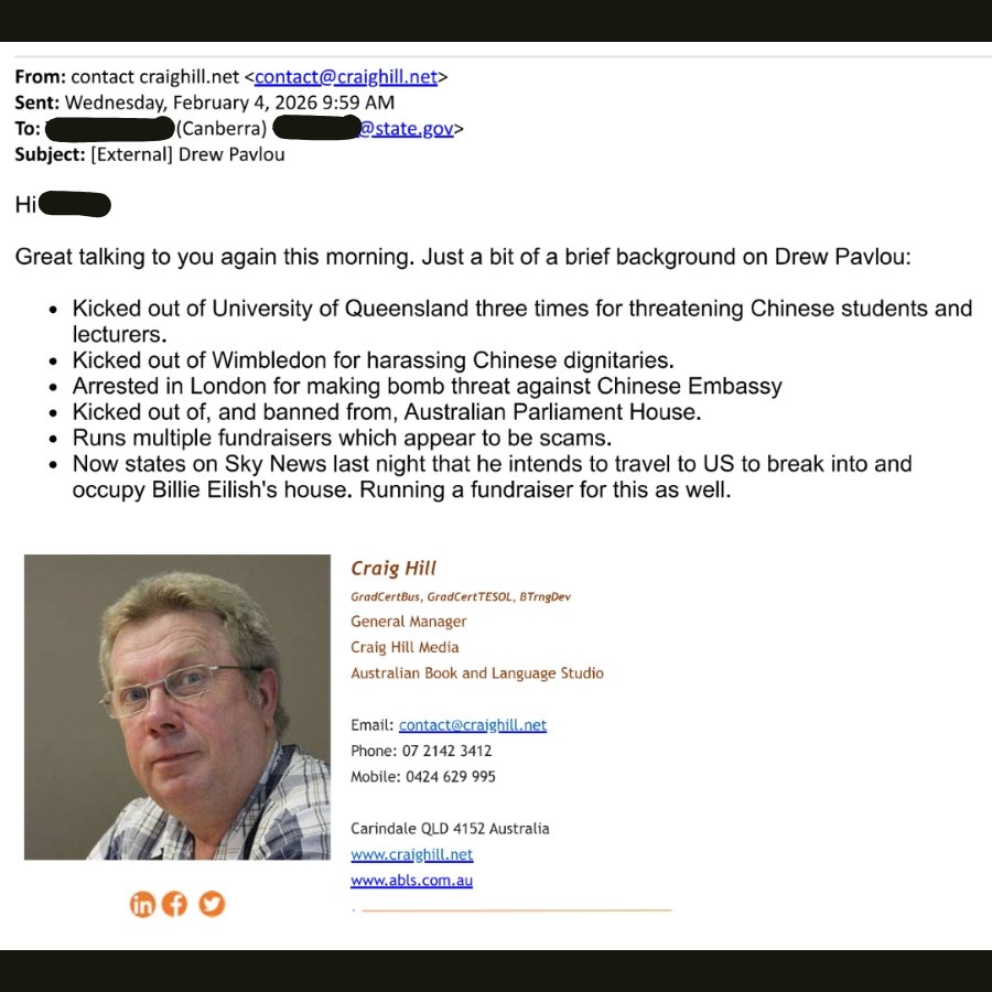 Drew Pavlou 🇦🇺🇺🇸🇺🇦🇹🇼 tweet media