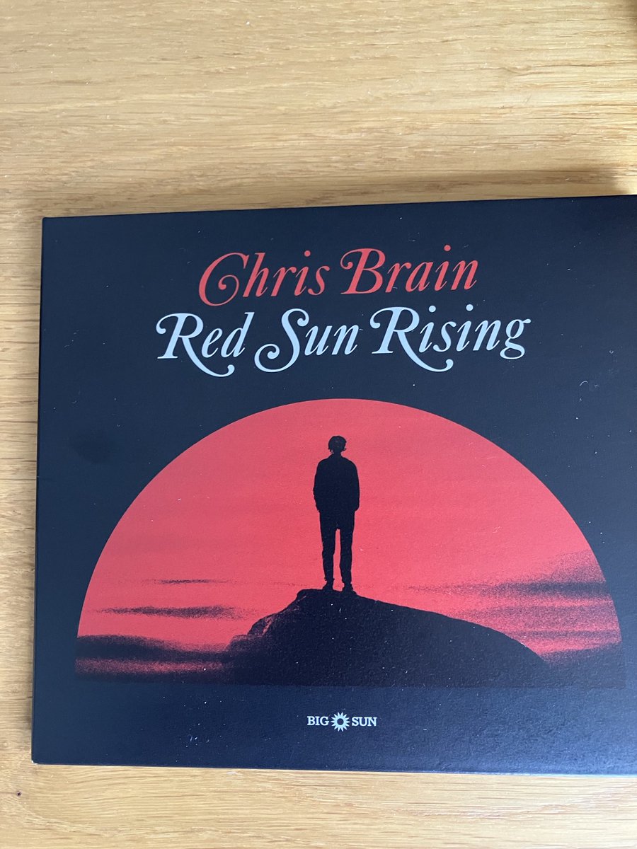 FolkShire's tweet photo. Just received ‘Red Sun Rising’ by Chris  Brain @chrisbrainmusic 
 
We will certainly be playing a track on the Shire Folk Showcase on  Kennet Radio fairly soon

Chris is playing a gig at the Common Ground #Oxford on Sunday 17 May and has many other dates throughout the summer. https://t.co/UtohK6Bb7B