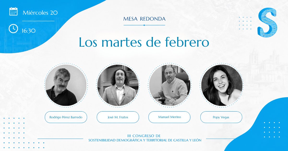 csostdemcyl's tweet photo. La cultura no es un lujo rural. Es vida comunitaria. 🌳

“Los martes de febrero” abordará cómo cine, deporte, lectura, escritura y espacios culturales pueden mejorar la calidad de vida en los pueblos.

Miércoles 20 a las 16:30h.

#CulturaRural #RetoDemográfico https://t.co/kouv4WE9RJ