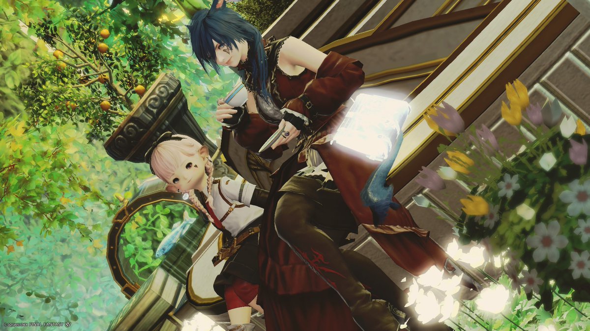 yu_rosso_'s tweet photo. 久々にルレ全部やった！
お付き合い感謝すぎるっっ🥹✨️
最後は緑いっぱい癒しの空間たかくん作のスタジオで久々にSSを๓´˘`๓♡
撮り方忘れてたのは許せ🫶🏻

#FF14 #LandHouse https://t.co/7rqplV3eOs