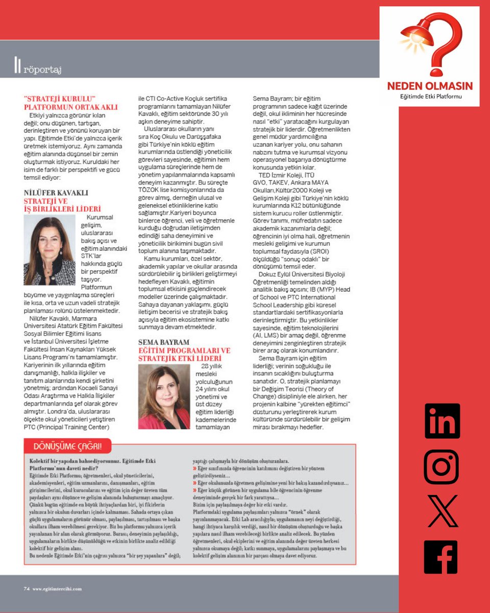 Eğitimde Etki Platformu tweet media