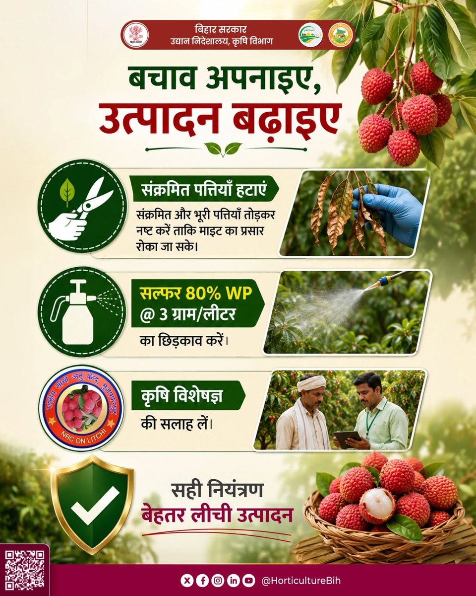 Directorate Of Horticulture, Deptt of Agri, Bihar tweet media