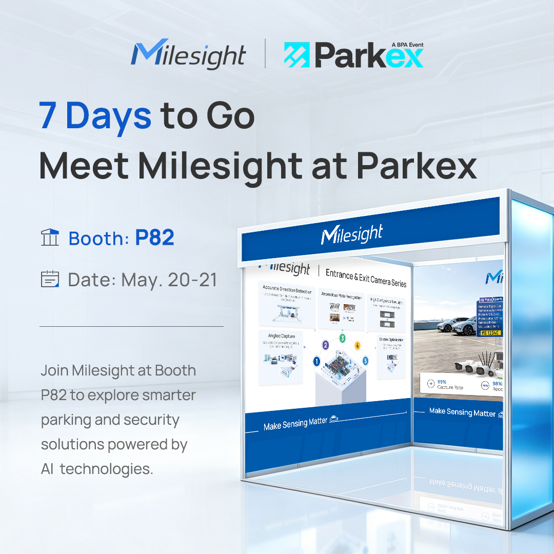 Milesight's tweet photo. 𝐒𝐞𝐞 𝐘𝐨𝐮 𝐍𝐞𝐱𝐭 𝐖𝐞𝐞𝐤 𝐀𝐭 𝐏𝐚𝐫𝐤𝐞𝐗 𝟐𝟎𝟐𝟔 👀🚗

We'll be in Coventry next week bringing the latest in parking security innovation to life. 

📍 𝐁𝐨𝐨𝐭𝐡 𝐏𝟖𝟐 | 𝐌𝐚𝐲 𝟐𝟎–𝟐𝟏 | 𝐂𝐁𝐒 𝐀𝐫𝐞𝐧𝐚, 𝐂𝐨𝐯𝐞𝐧𝐭𝐫𝐲 https://t.co/HvQiYJ93EB