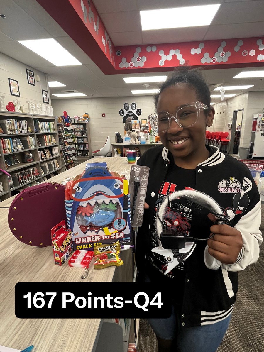 Onceuponadowdy's tweet photo. Last AR store for this school year! So proud of all of the kiddos! AR Olympics for grades 1-5 was a huge success! Readers Are Leaders in every way!  @NewtonCoSchools @LiamRenlearn @OHES_Covington @E3TechGirl @Lori_McGovern @shebriej https://t.co/jU9inI79QR