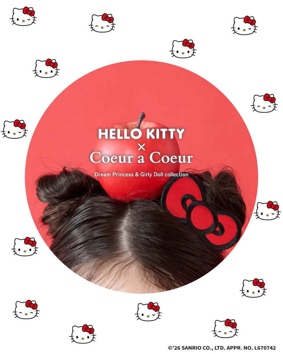 ♥️SPECIAL COLLABORATION♥️ HELLO KITTY ×coeur a coeur prime