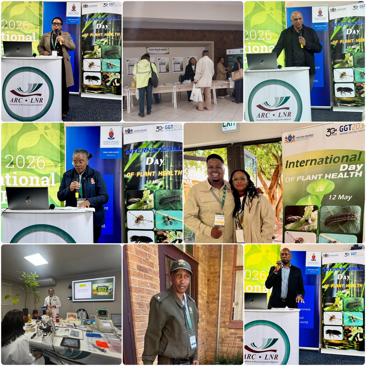 DOAgov_ZA's tweet photo. #IDPH | International Day of Plant Health Commemorated Across South Africa🇿🇦
The #InternationalDayofPlantHealth brought together key stakeholders committed to protecting South Africa’s plant resources and strengthening plant biosecurity. 🌿
While the national commemoration took place in Mpumalanga, parallel activities were also held in Gauteng through a partnership between @DOAgov_ZA, the @ARCSouthAfrica, the Gauteng Department of Agriculture, Rural Development, and the National Biosecurity Hub.
Together, these institutions continue to raise awareness about the importance of plant health in safeguarding food security, sustainable agriculture, biodiversity and economic growth.
#PlantHealthDay #ProtectOurPlants #PlantBiosecurity #GovZAUpdates @GCISMedia @GovernmentZA