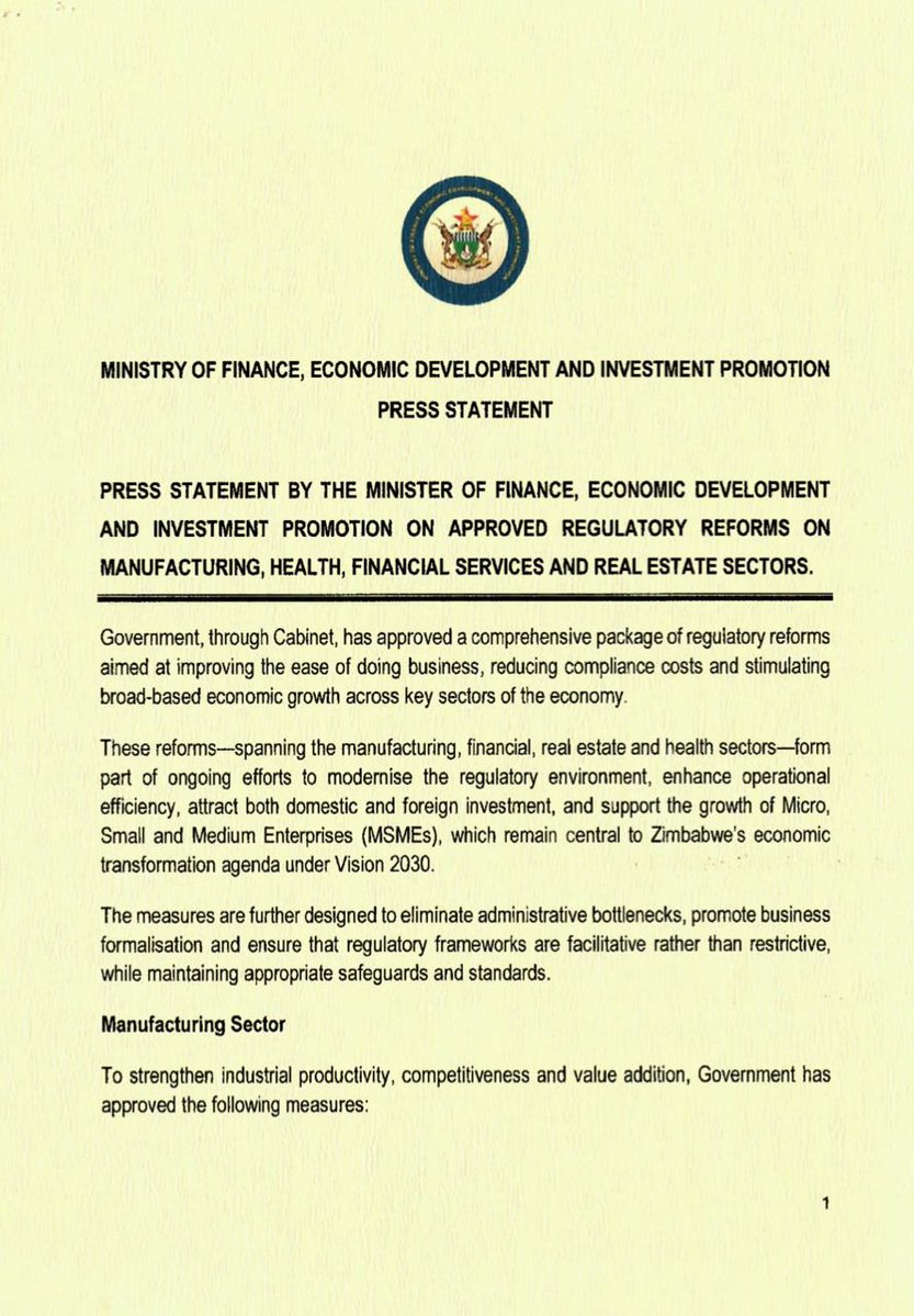 Hon Prof Mthuli Ncube tweet media