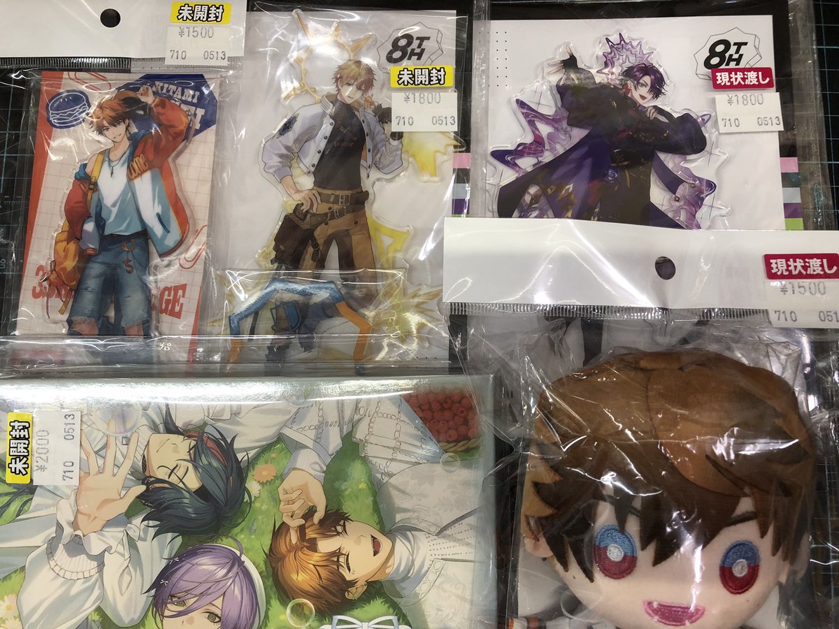 にじさんじ グッズ入荷情報】 8th Anniversaryのアクスタが来ました