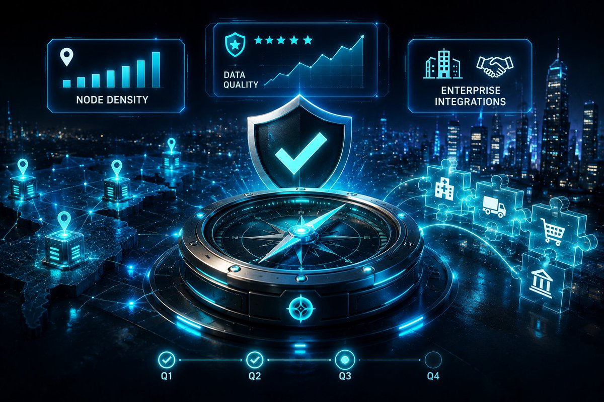 SpatialH's tweet photo. Execution matters more than hype.
@PresensNetwork 
Real progress is measured through:
• Node growth
• Data quality
• Enterprise integrations
Not promises. Not narratives.
Just measurable expansion. ⚡ https://t.co/atDvty4ni4