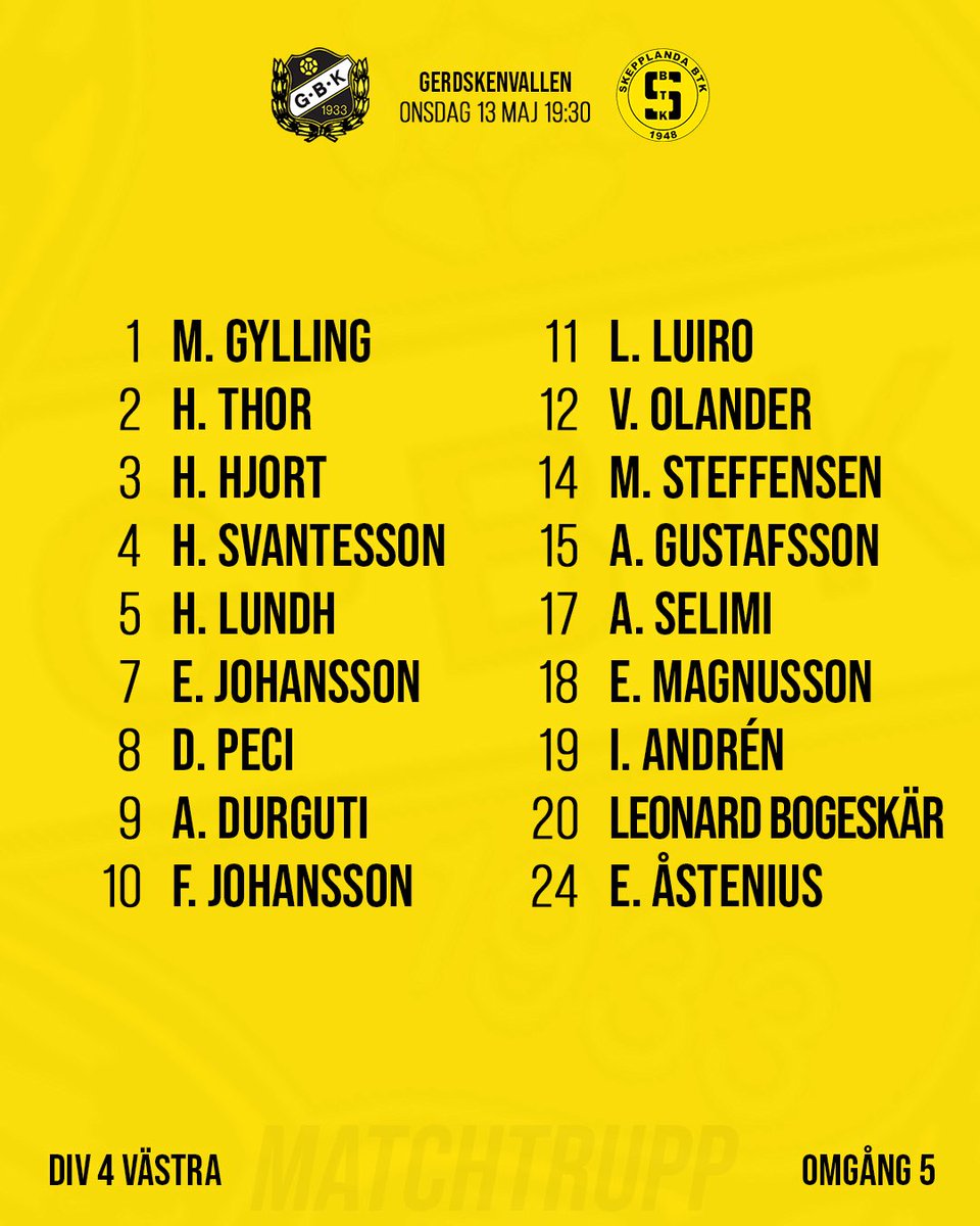 Gerdskens BK Senior tweet media