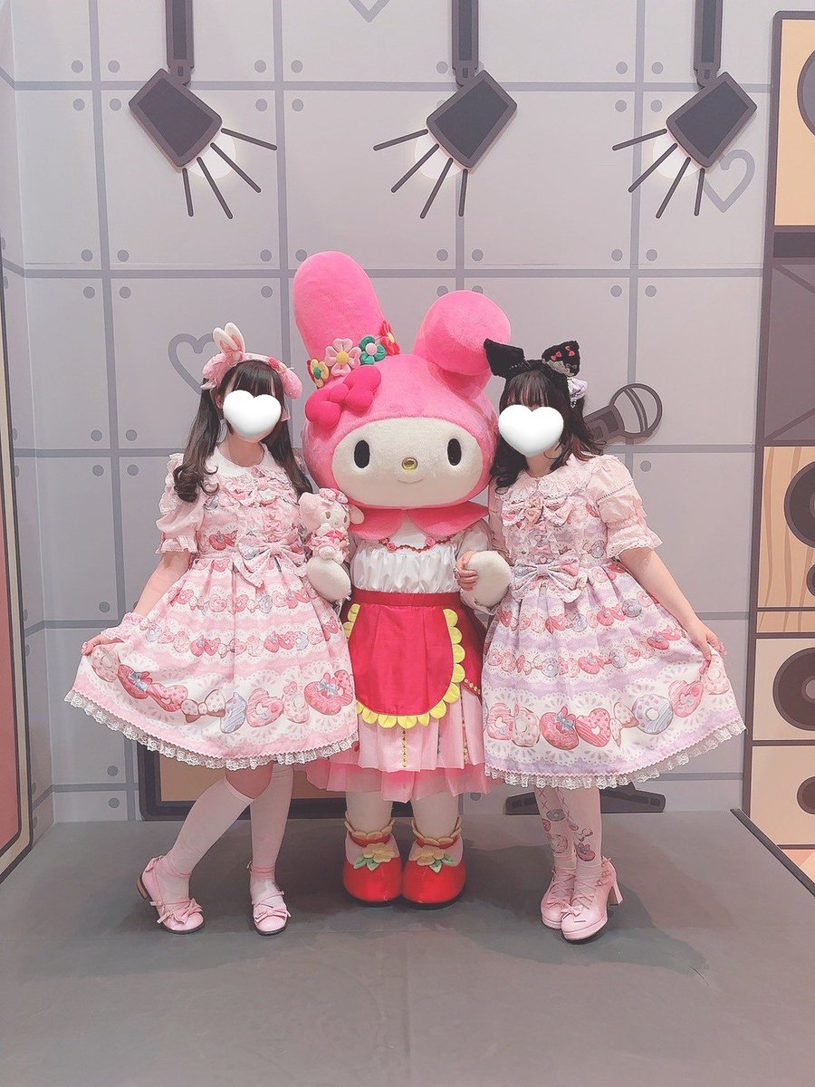 Lilly様♡ありがとうございます♡ さやちゃん @mymelodypink212 と夢見るFancyドーナツ双子