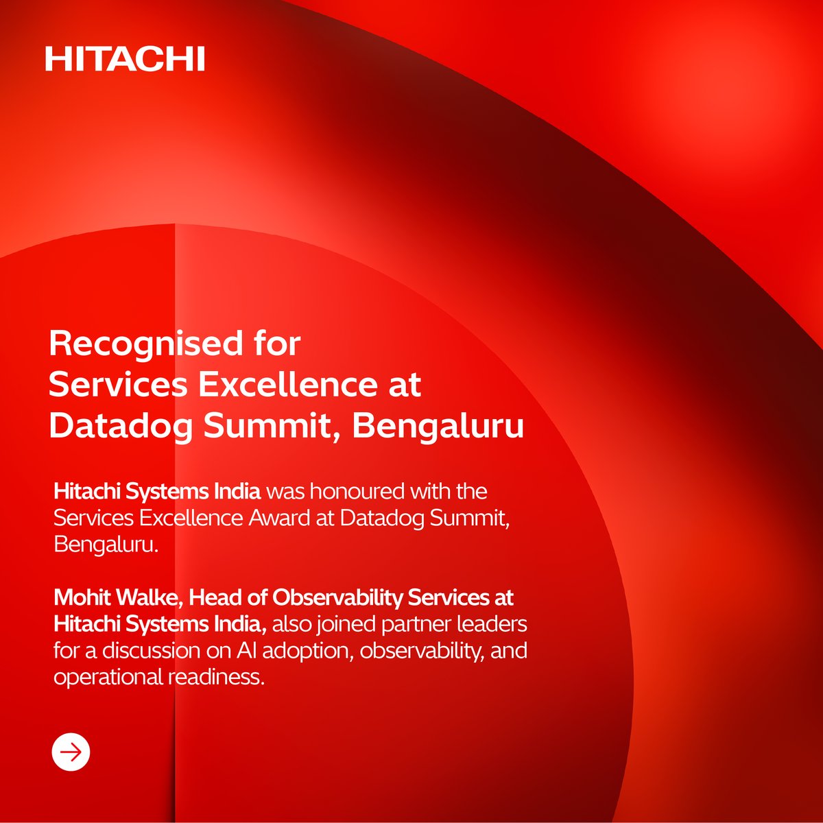 Hitachi Systems India Pvt Ltd tweet media