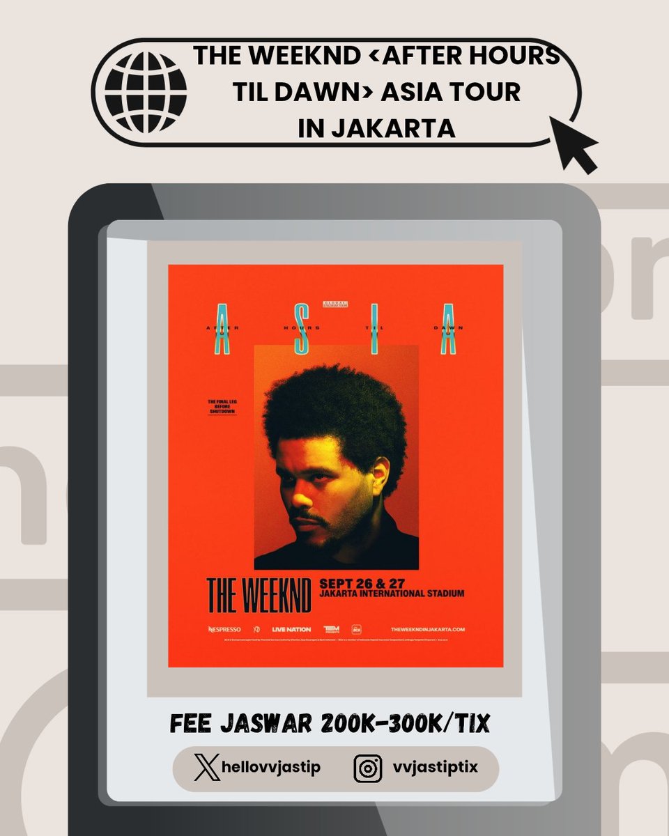 jaswar jastip jasa war ᯓ★ jaehyun ikon the weeknd tweet media