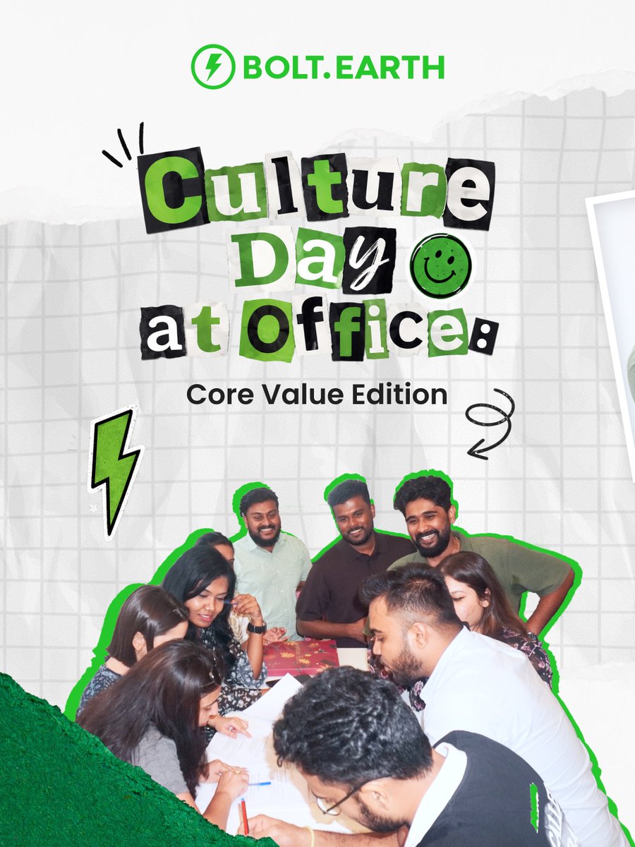 bolt_earth's tweet photo. From collaboration and competition to lots of laughter, our Core Value celebration had it all! π₯³
A big shoutout to the Operations Team for putting together such an energetic event!
Here are some highlights! π
#BoltEarth #LifeAtBoltEarth #WorkCulture #CoreValueCelebration https://t.co/EcvnQf0Moo