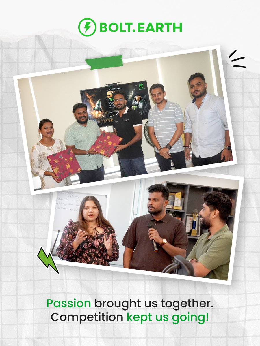 bolt_earth's tweet photo. From collaboration and competition to lots of laughter, our Core Value celebration had it all! π₯³
A big shoutout to the Operations Team for putting together such an energetic event!
Here are some highlights! π
#BoltEarth #LifeAtBoltEarth #WorkCulture #CoreValueCelebration https://t.co/EcvnQf0Moo