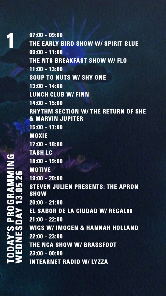 NTS Radio tweet media