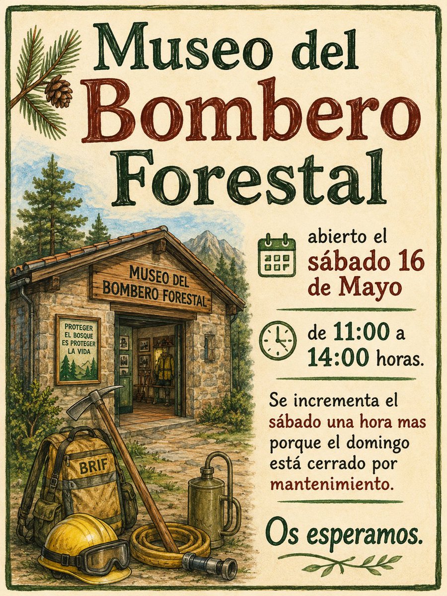 MUSEO DEL BOMBERO FORESTAL. tweet media