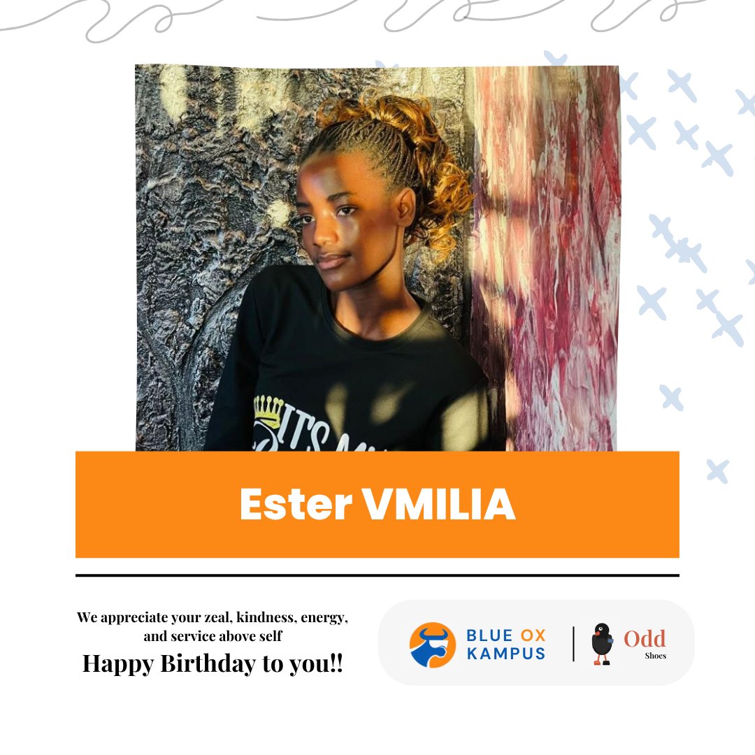 oddshoesdev's tweet photo. Celebrating service above self! Happy birthday to our very own @EsterVmilia 🎂 https://t.co/Jk81vL90EE