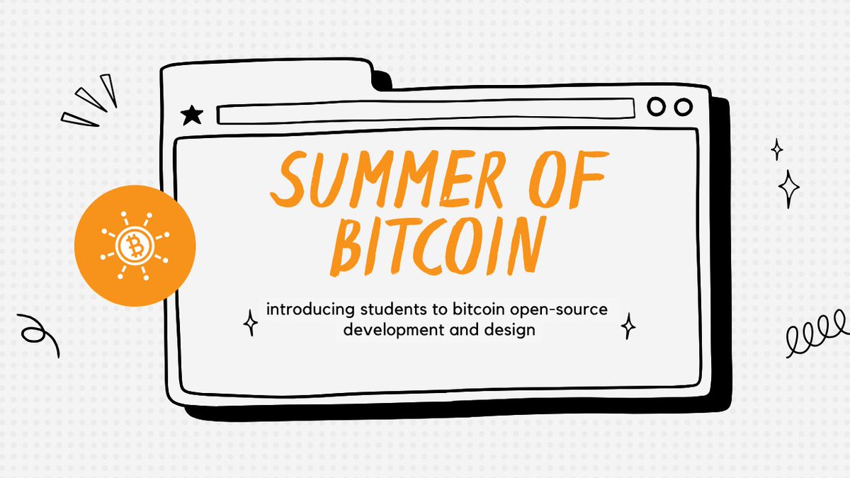 0xAnshuman's tweet photo. After 2.5 months of intense assignment rounds and contribution phases, I'm thrilled to share that I've been accepted into Summer of Bitcoin 2026 under two organizations.

This summer is going to be epic ⚡

Grateful for the journey and excited to contribute. https://t.co/CL8YqHm7LJ