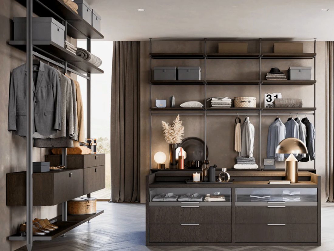 Scossa_Design's tweet photo. Storage works better when it adapts to you. The Alf DaFrè Antis wardrobe system allows full custom layouts. https://t.co/Dyaj3ErRvk 

#Scossa #WalkInWardrobe #AlfDaFre https://t.co/6WRjDrtj1t